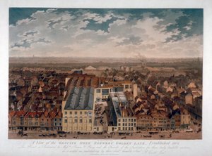 Die Genuine Beer Brewery, Golden Lane, London, 1807 von JS Barth