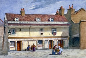 Das auf Grund gelaufene Schiff, Wolseley Street, Bermondsey, London, ca. 1875 von JT Wilson