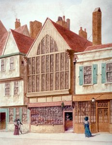 Ansicht von Trinity Hall, Aldersgate Street, City of London, 1780