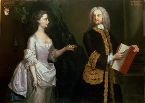 Porträt von Sir John Perceval, 1. Earl of Egmont