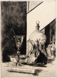Holländischer Schnaps von J. Alden Weir