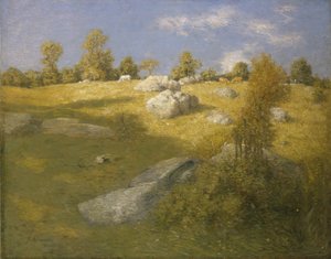 Hochlandweide von J. Alden Weir