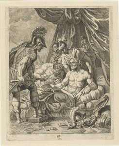 Achilles heilt Telephos von J. Alexander Janssens
