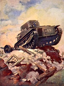 Ein Erster-Weltkriegs-Panzer