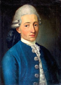 Porträt eines jungen Mannes Wolfgang Amadeus Mozart, 1772