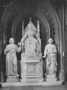 Statue von Königin Victoria von J. Benjamin Stone