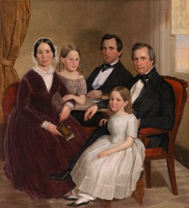 William Jervis Hough und Familie von J. Brayton Wilcox