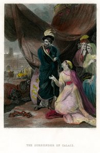 Die Kapitulation von Calais, 19. Jahrhundert