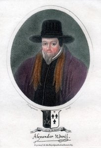 Alexander Nowell, englischer Geistlicher und Theologe von J. Chapman