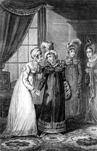 Das letzte Gespräch zwischen Ihrer Majestät und Prinzessin Charlotte, 1820