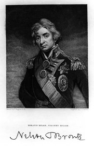Horatio Nelson, 1. Viscount Nelson, englischer Marinekommandant, 19. Jahrhundert