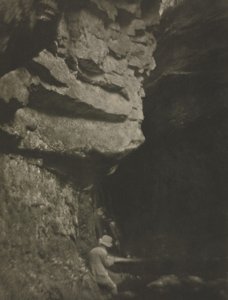 Camera Work: Mann beim Skizzieren, 1910
