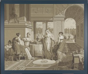 Inneneinrichtung von J. Dufour