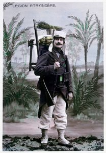 Französischer Fremdenlegionär von J. Geiser