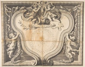 Das kopernikanische System, ca. 1639 von J Girardin