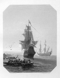 Abel Tasman, niederländischer Seefahrer, Entdecker und Kaufmann des 17. Jahrhunderts, ca. 1870
