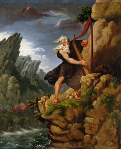 Der Barde, nach einem Original von Philip James de Loutherbourg (1740-1812) von J. Harrison