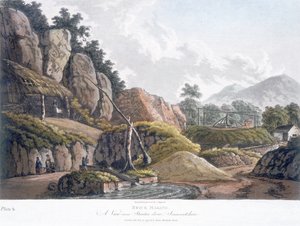 Ziegelherstellung nahe Stanton Drew, Somerset, 28. Februar 1798