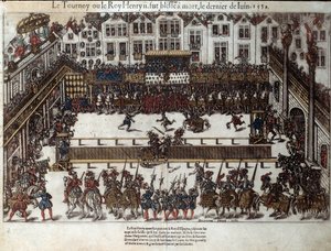Turnier und Tod von Henri II (30. Juni 1559)
