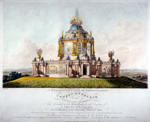 Tempel der Eintracht, Green Park, Westminster, London von J Jeakes