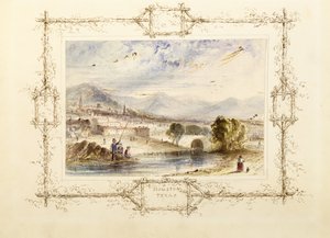 Ansicht von Houston, ca. 1846 von J. Kick