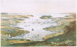 Hafen von Falmouth