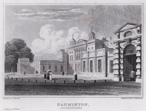 Badminton, Gloucestershire von John Preston Neale