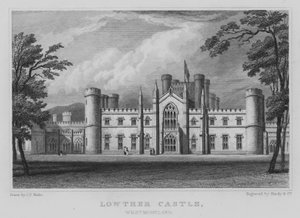 Lowther Castle, Westmoreland (Gravur)