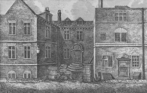 Monteagle House, in der Nähe der St. Saviours Kirche, Southwark, 1808, 1912