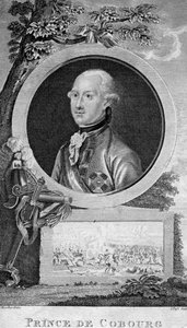Prinz Coburg, berühmter deutscher General des Heiligen Römischen Reiches