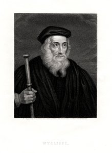 John Wycliffe, englischer Theologe, 19. Jahrhundert von J. Posselwhite