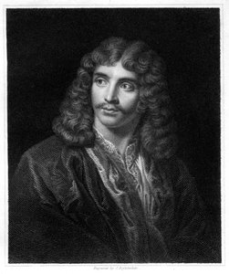 Molière, französischer Theaterautor, Regisseur und Schauspieler, 1833 von J. Posselwhite
