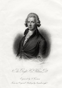 William Pitt der Jüngere, britischer Staatsmann, 19. Jahrhundert