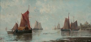 Fischerboote von J. Racie
