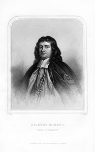 Gilbert Burnet, schottischer Theologe und Historiker, 1870 von J. Rogers
