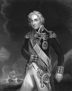 Horatio Nelson, 1. Viscount Nelson, englischer Marinekommandant, ca. 1798-1805, ca. 1857