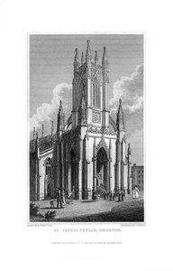 St. Peters Kirche, Brighton, East Sussex, 1829