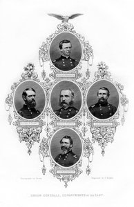 Union Civil War Generäle der Abteilungen des Ostens, 1862-1867