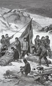 Die Rettung, 23. Juni 1884, veröffentlicht London 1886 von J. Steeple Davis