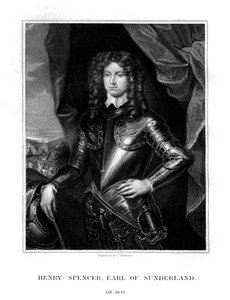 Henry Spencer, 1. Earl of Sunderland, englischer Soldat von J. Thomson