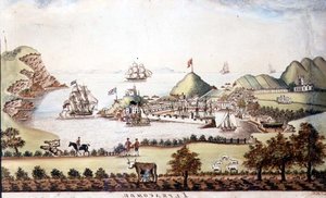 Blick auf Ilfracombe, Devon, 1842 von J Walters