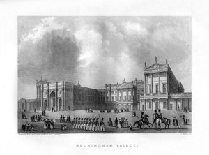Buckingham Palace, London, 19. Jahrhundert