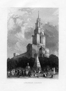 Limehouse Kirche, London, 19. Jahrhundert