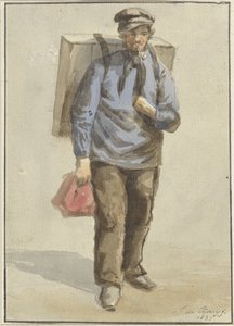 Porträt von Gerrit van Schoorl von J. de Kruyff
