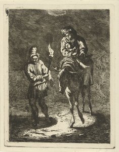 Flucht nach Ägypten von Jabes Heenck