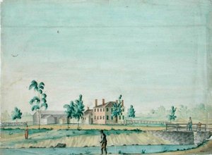 William Rogers Haus, Billerica, Massachusetts, ca. 1820 von Jabez Ward Barton