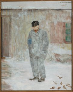Porträt von Adolf Dygasiński von Jacek Malczewski