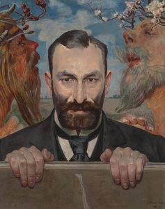 Porträt von Feliks Jasieński von Jacek Malczewski