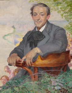Porträt von Marcin Samlicki von Jacek Malczewski