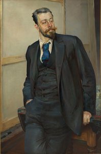 Porträt von Michał Wywiórski von Jacek Malczewski